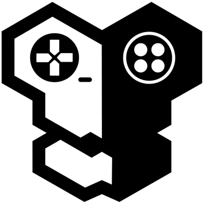 Reply Totem Logo - B/W, Bordered